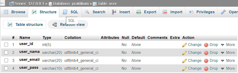 database