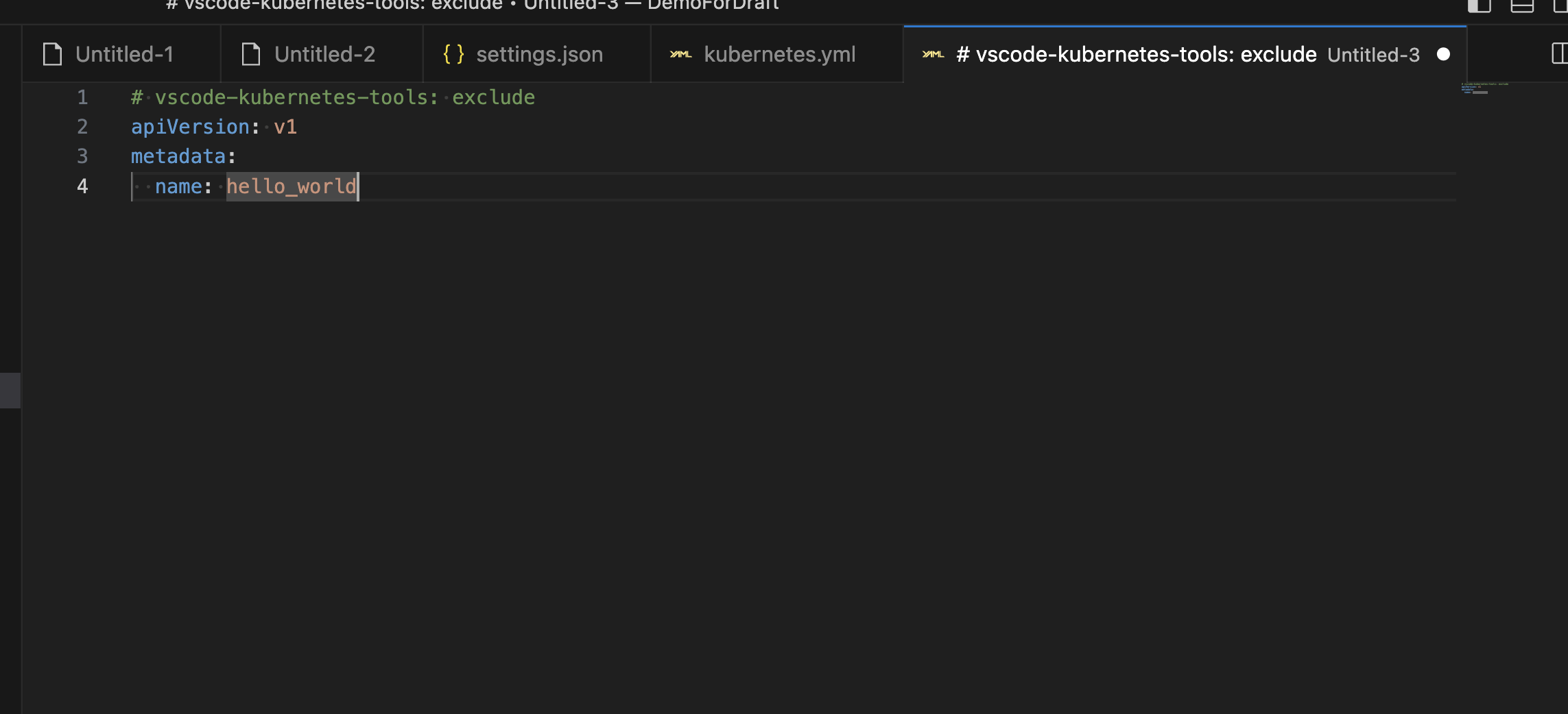 schema validation conflicts with other vscode extension on templates