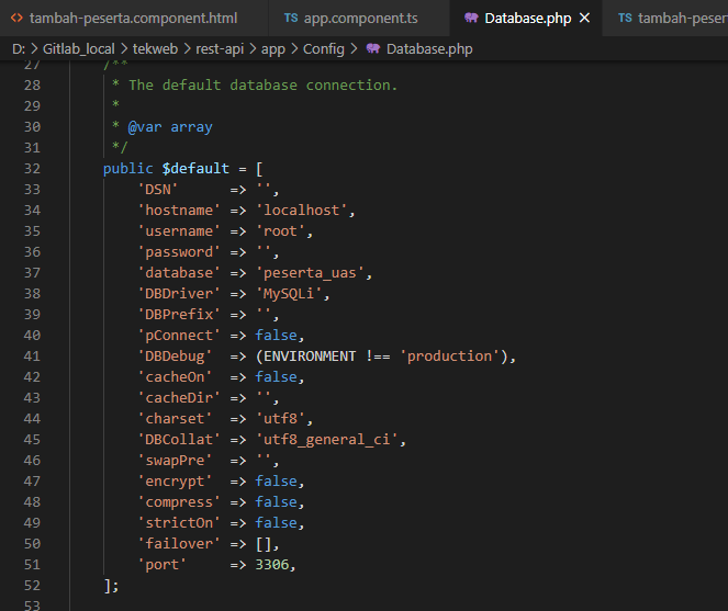 Config api port. Config api port