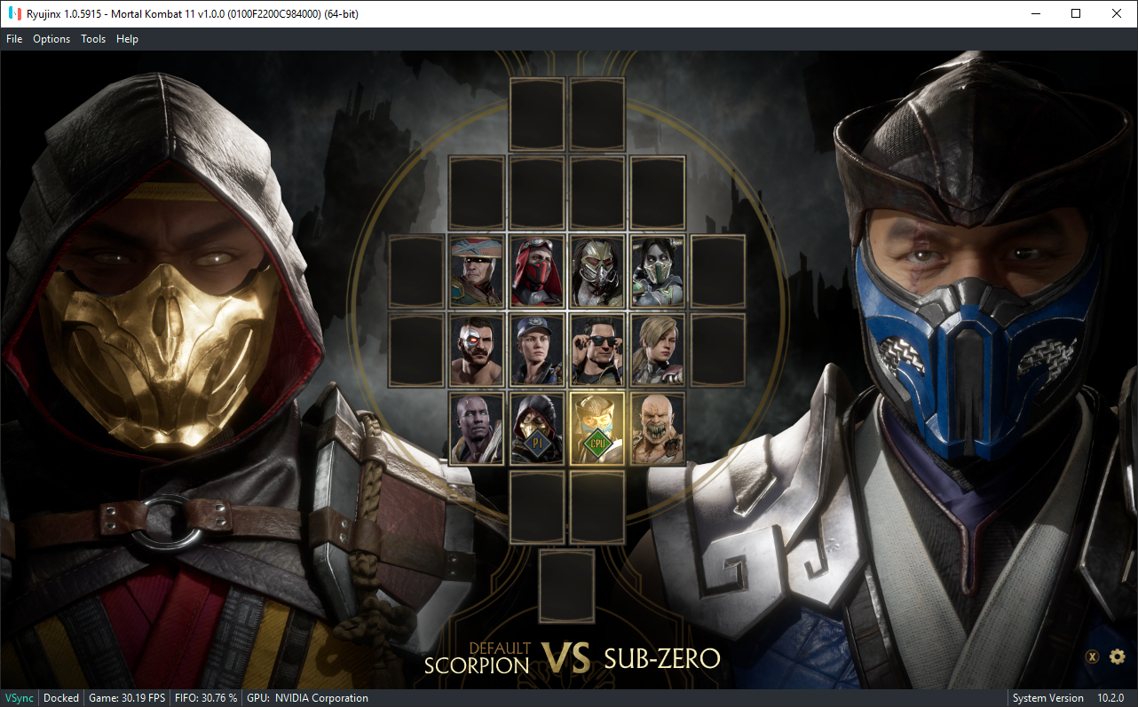 Mortal Kombat 11 0100f2200c984000 Issue 165 Ryujinx Ryujinx Games List Github