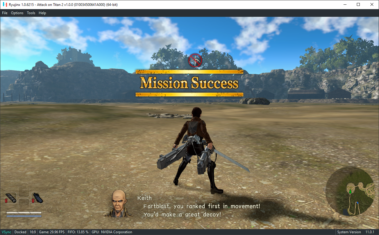 Attack On Titan 2 a000 Issue 6 Ryujinx Ryujinx Games List Github