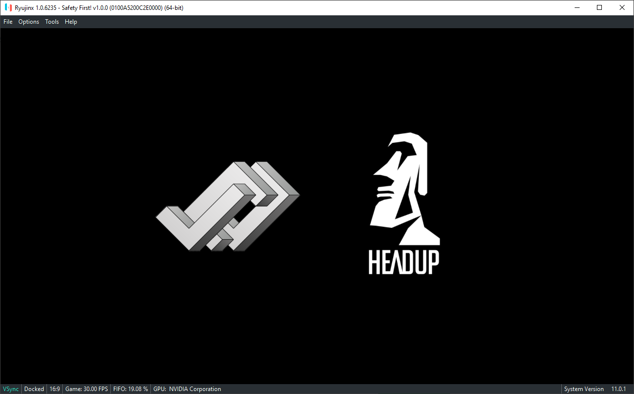 Safety First! 0100A5200C2E0000 · Issue 395 · Ryujinx/RyujinxGamesList · GitHub