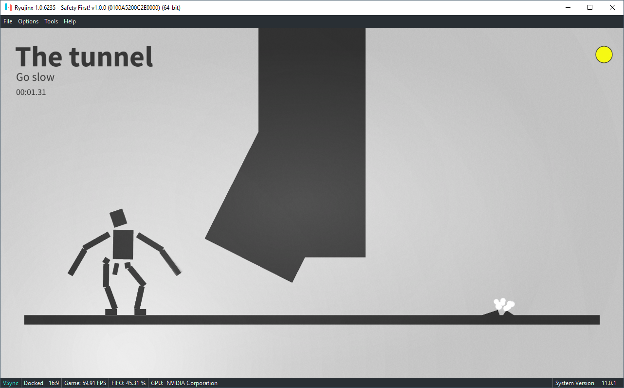 Safety First! 0100A5200C2E0000 · Issue 395 · Ryujinx/RyujinxGamesList · GitHub