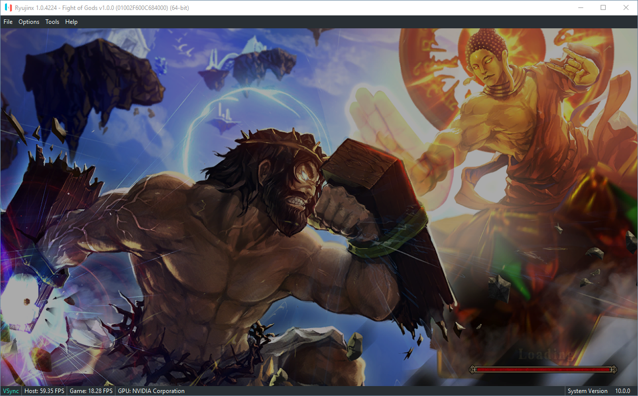 Fight of Gods - 01002F600C684000 · Issue #834 · Ryujinx/Ryujinx Fight of Gods - 01002F600C684000 · Issue #834 · Ryujinx/Ryujinx
