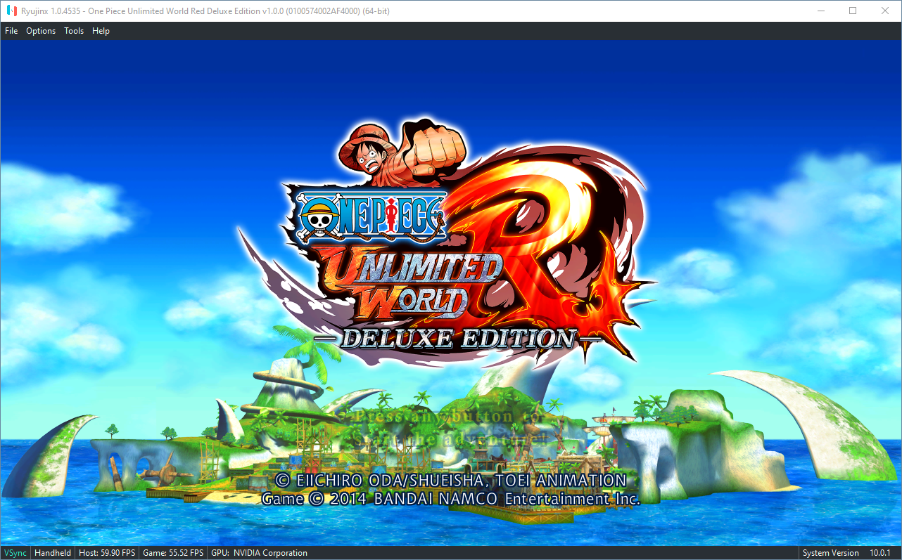 One Piece Unlimited World Red Deluxe Edition 0100574002AF4000 · Issue