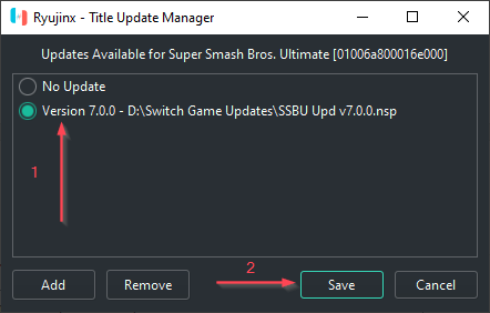 Nintendo Switch Emulator Cheats Manager