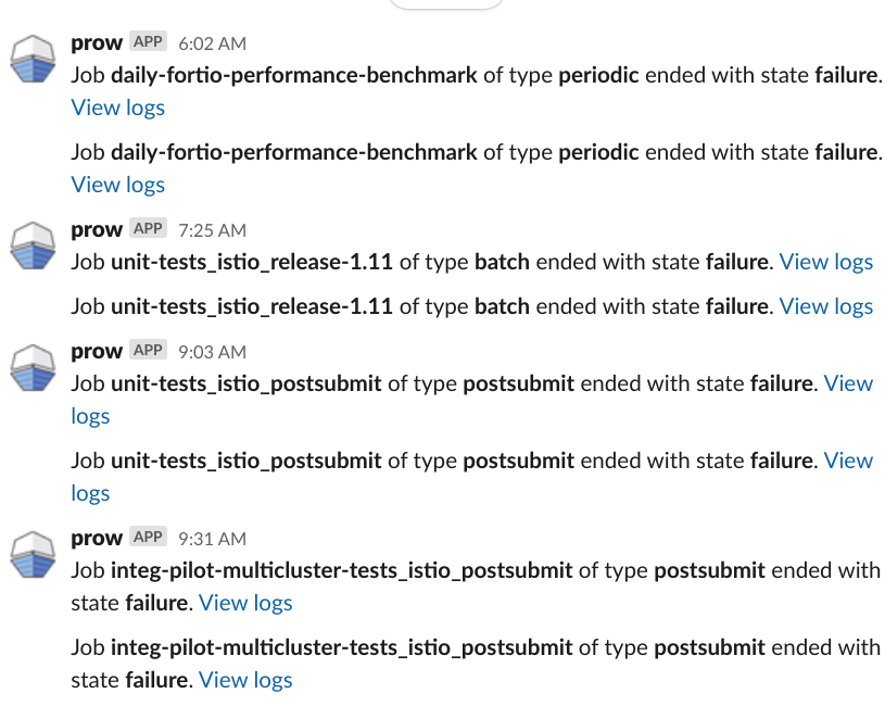 Duplicate slack reports · Issue #23315 · kubernetes/test-infra · GitHub