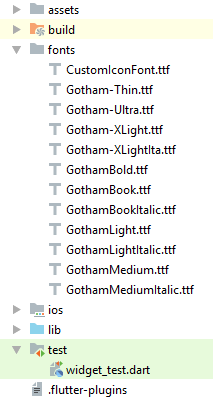 Custom-font-issue in IOS · Issue #34414 · flutter/flutter · GitHub
