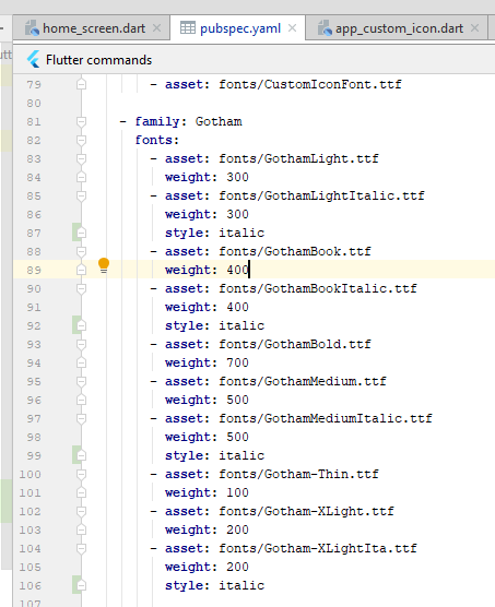 Custom-font-issue in IOS · Issue #34414 · flutter/flutter · GitHub