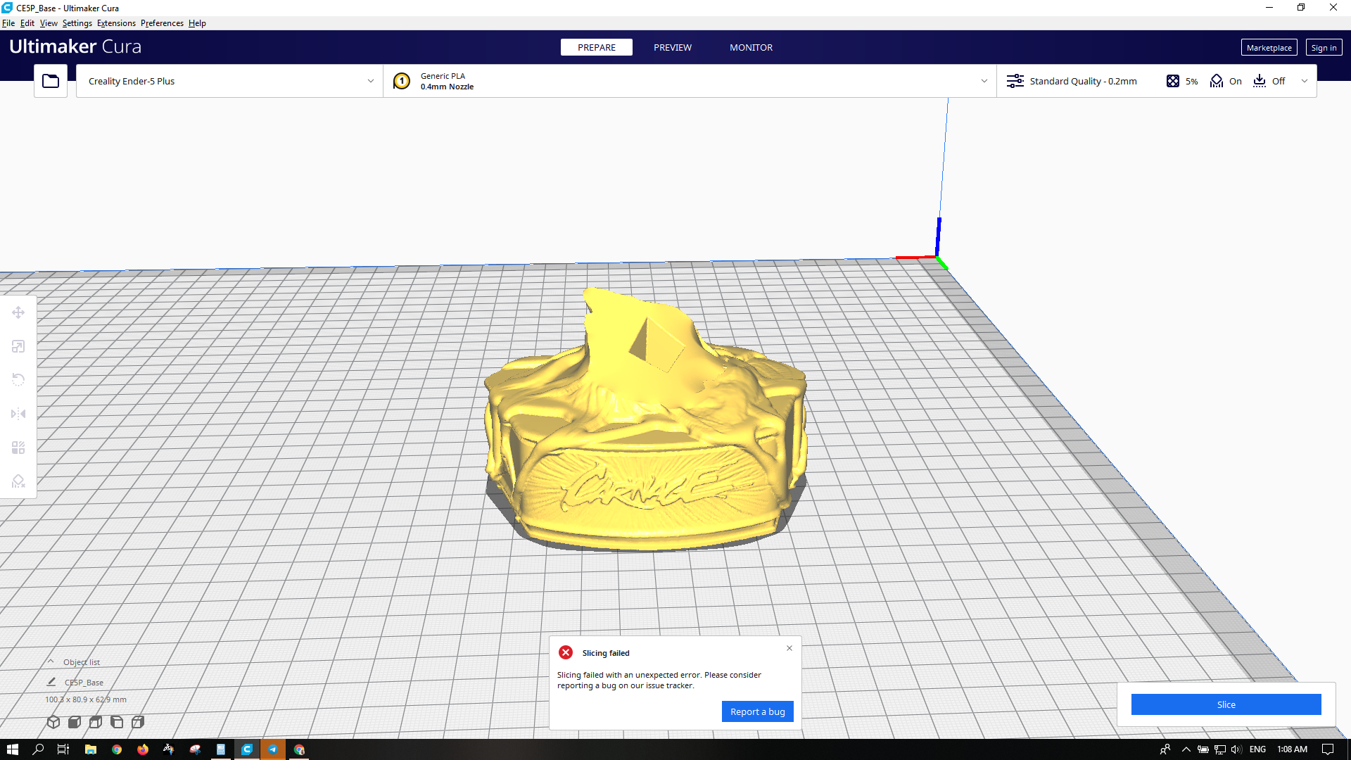 don't slice model · Issue #10502 · Ultimaker/Cura · GitHub