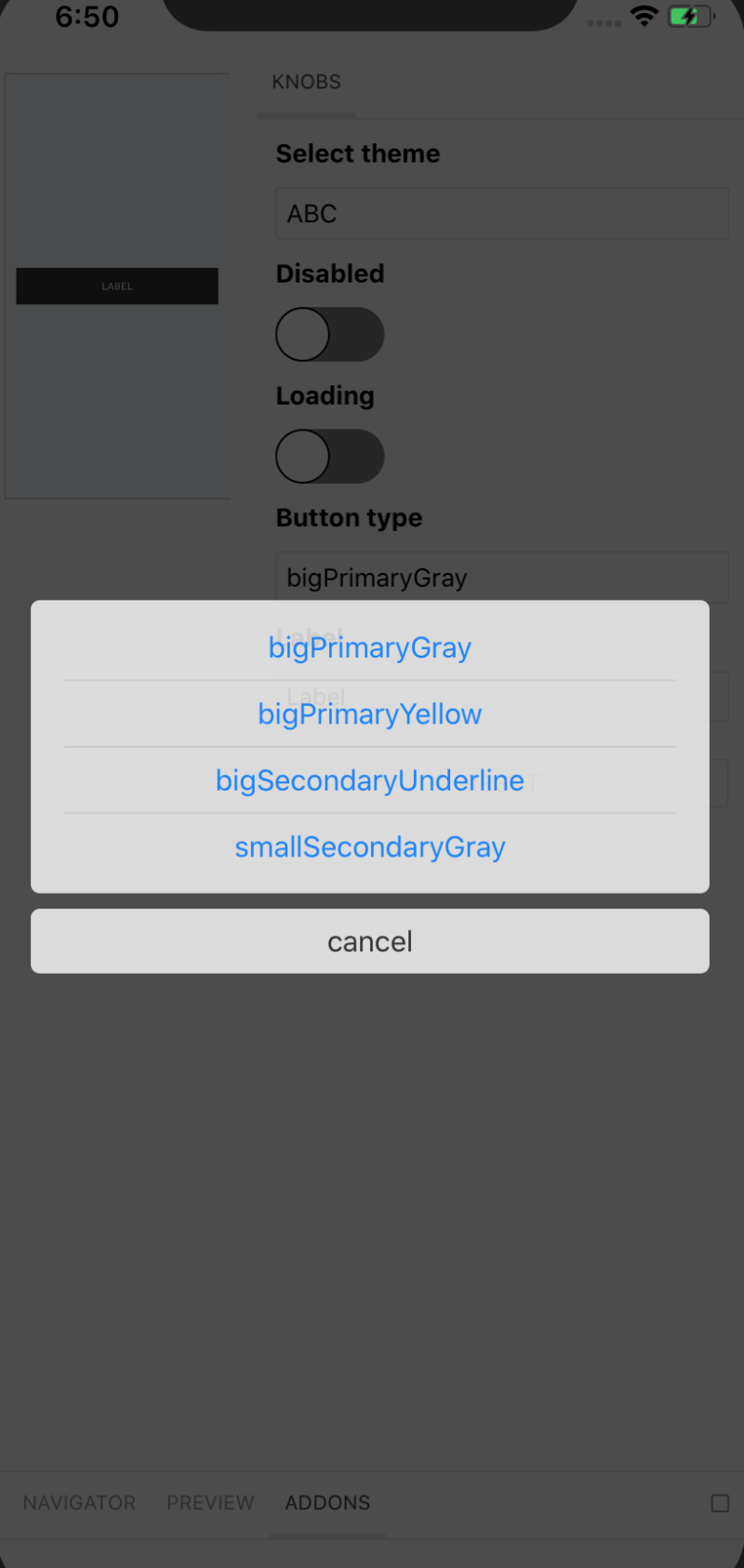 Knobs Select not working on React Native Android · Issue 62
