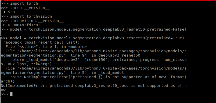 pretrain models for FCN and DeepLabV3 · Issue #1853 · pytorch/vision ...