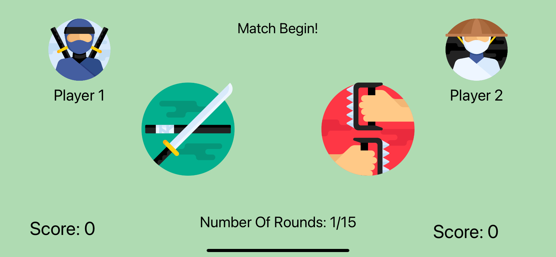 GitHub AmitLY21/WarGame Card game "WAR" now with ninja's!