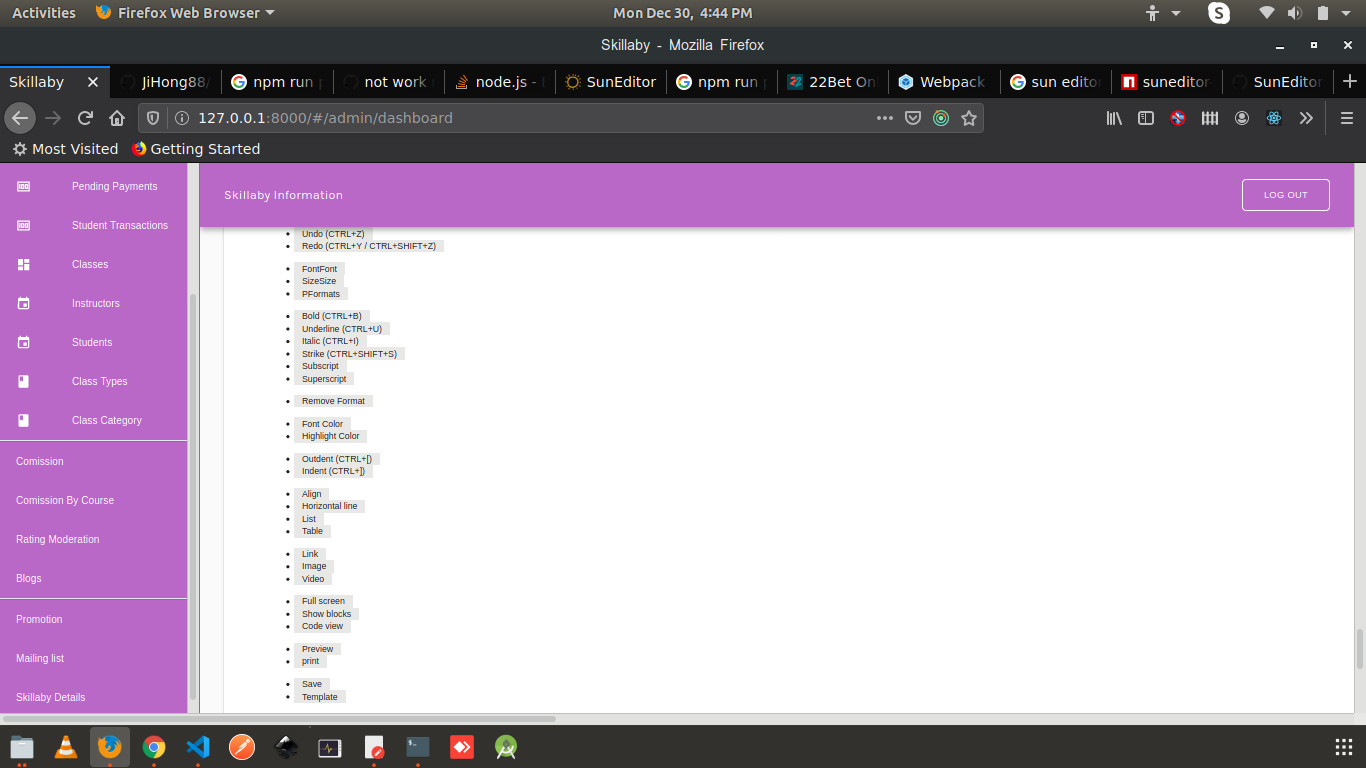 doesnt work in production build · Issue #177 · JiHong88/suneditor · GitHub