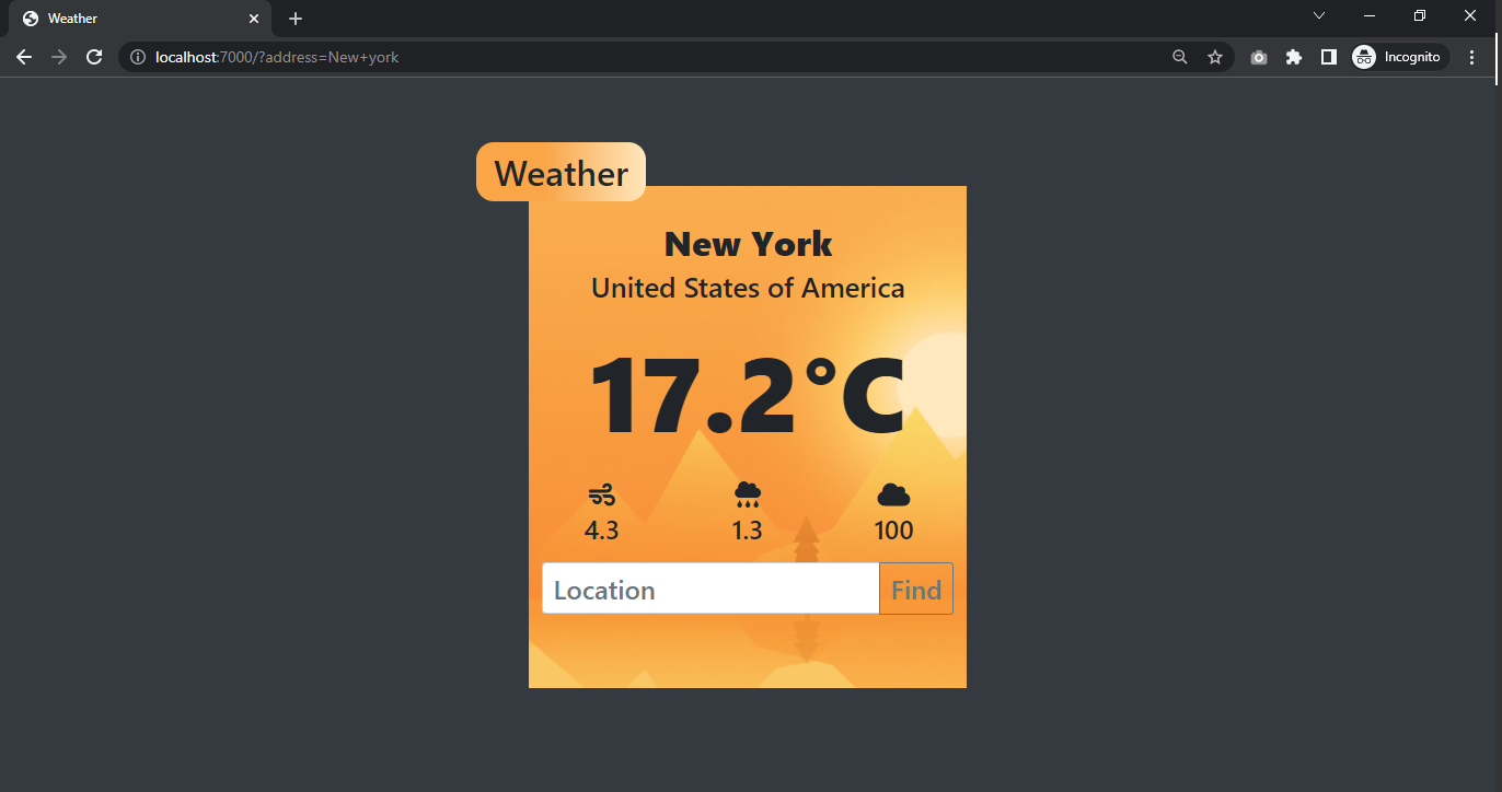 GitHub - vinhhung263/weather-forecast: Mini project - weather forecast ...