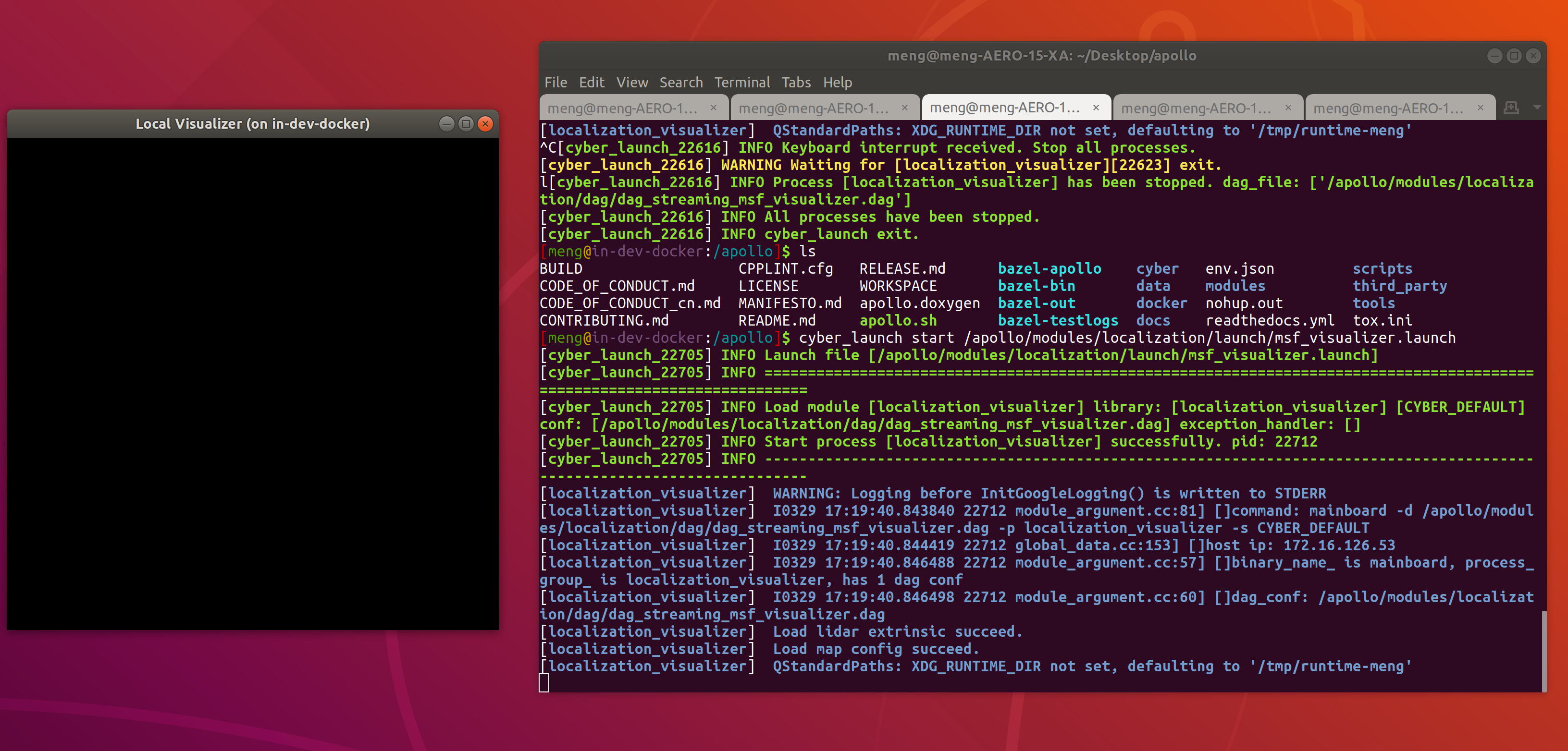 msf_visualizer hanging · Issue 13630 · ApolloAuto/apollo · GitHub