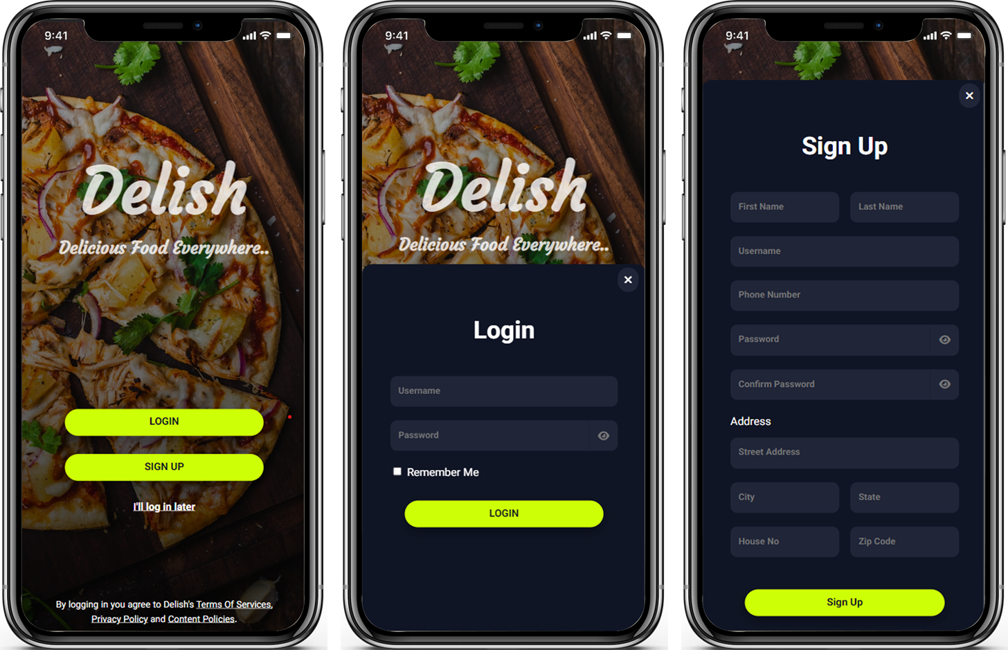 GitHub - FaizanKhan06/delish-food-delivery: A food delivery website ...