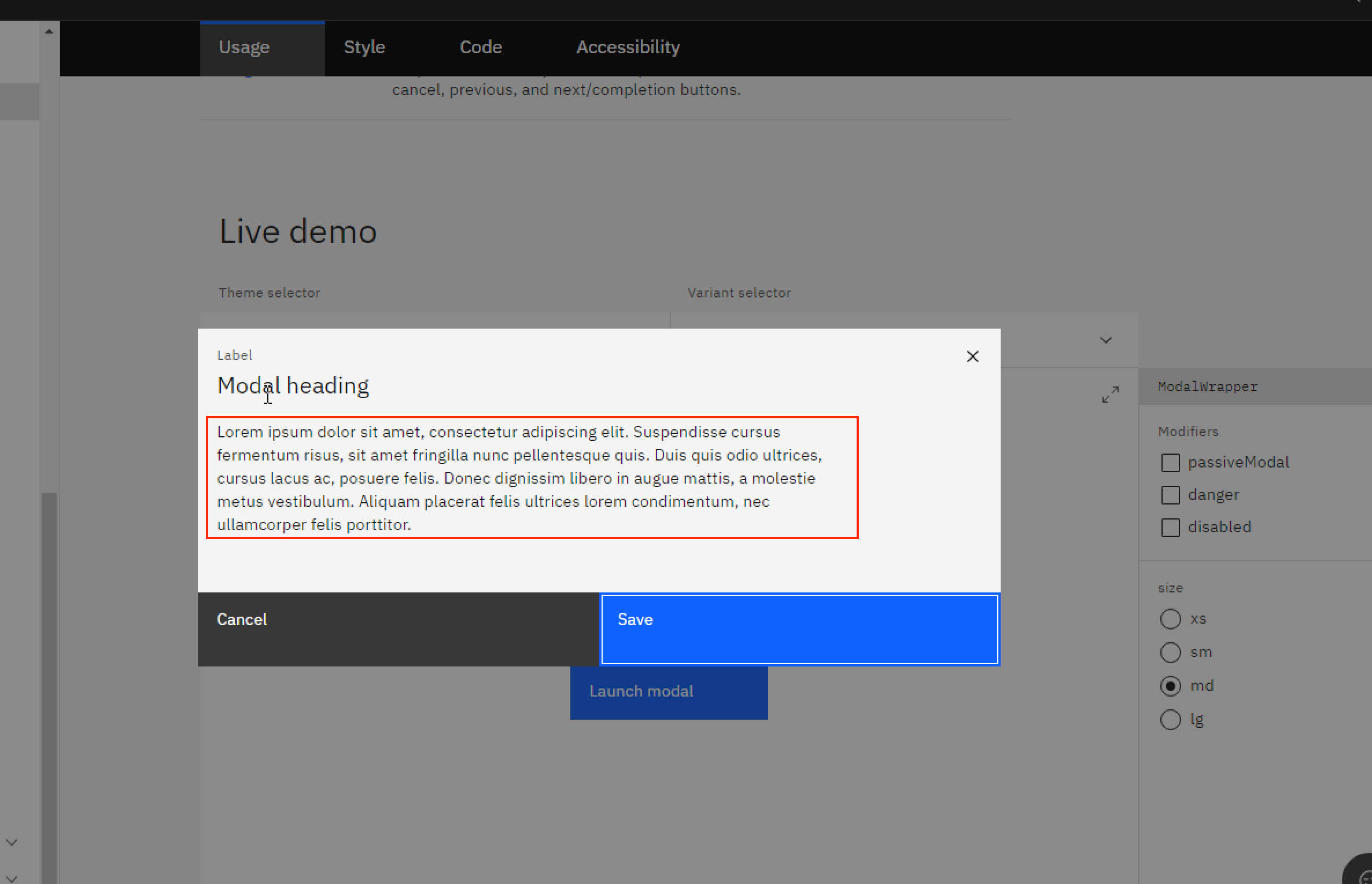 Content inside a modal is not being read by JAWS screen reader · Issue ...