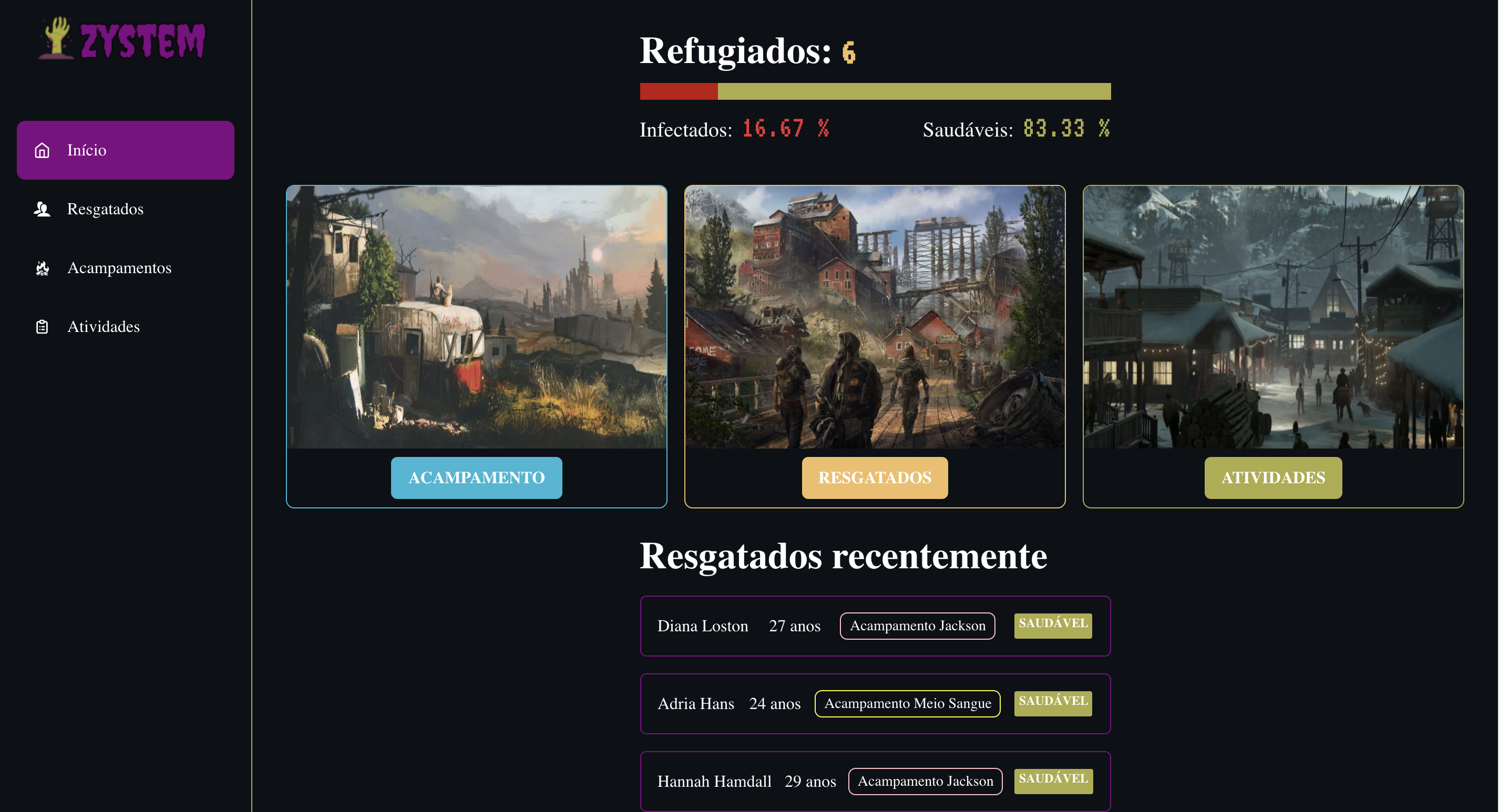 GitHub - 3salles/zystem: Management system after a zombie apocalypse ...