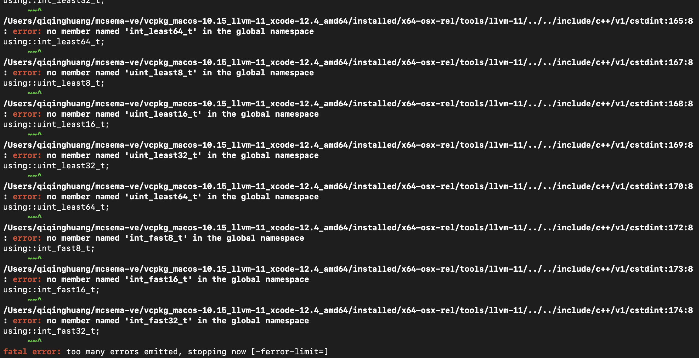 Native MacOS build failure · Issue #751 · lifting-bits/mcsema · GitHub