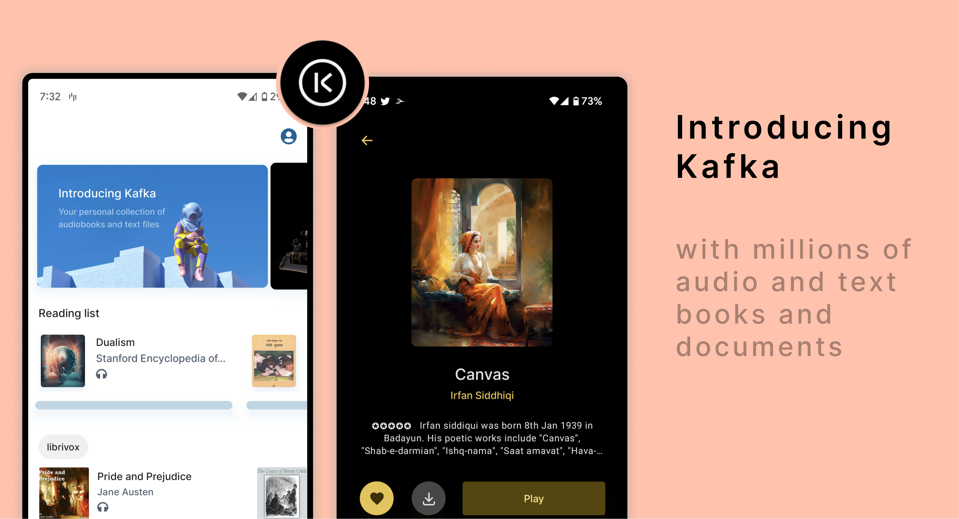 GitHub - cybernetics/Kafka-archives: Read, listen and download millions ...