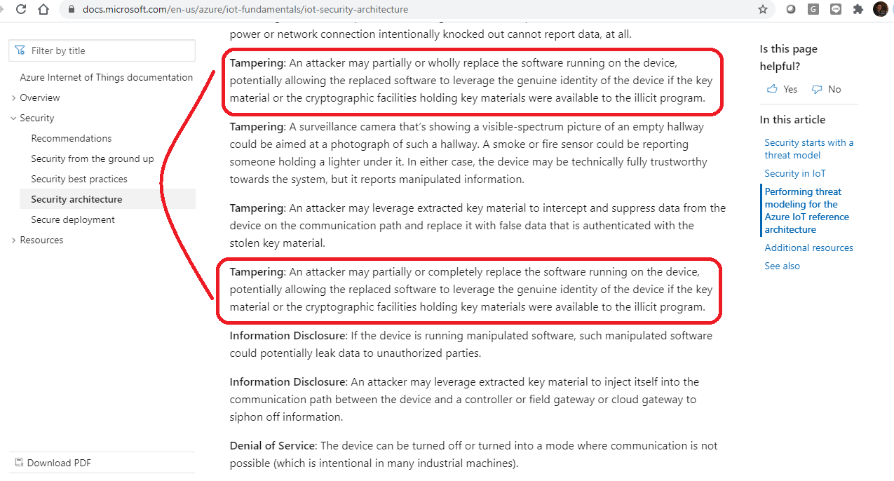 Tampering "definition" is multiple times · Issue 74914 · MicrosoftDocs
