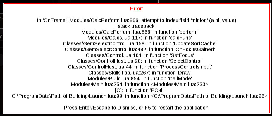 LUA Error when try to set skills gems · Issue #636 ...