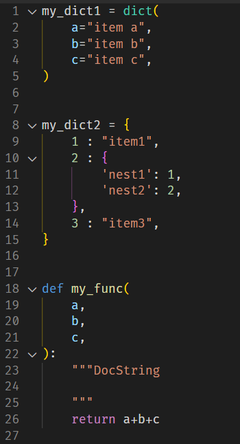 Broken code folding · Issue #2269 · microsoft/pylance-release · GitHub