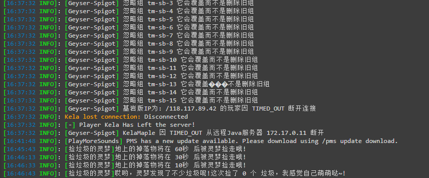 Client crash · Issue #1904 · GeyserMC/Geyser · GitHub
