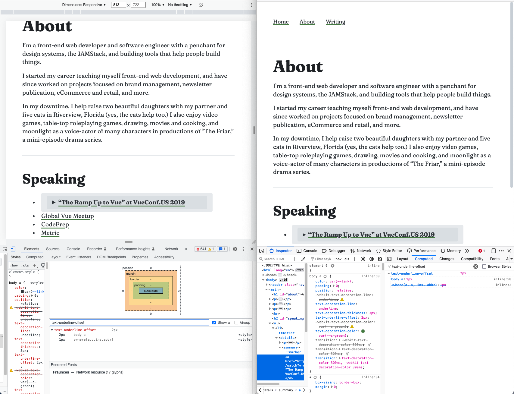 openprops/normalize renders textunderlineoffset differently across