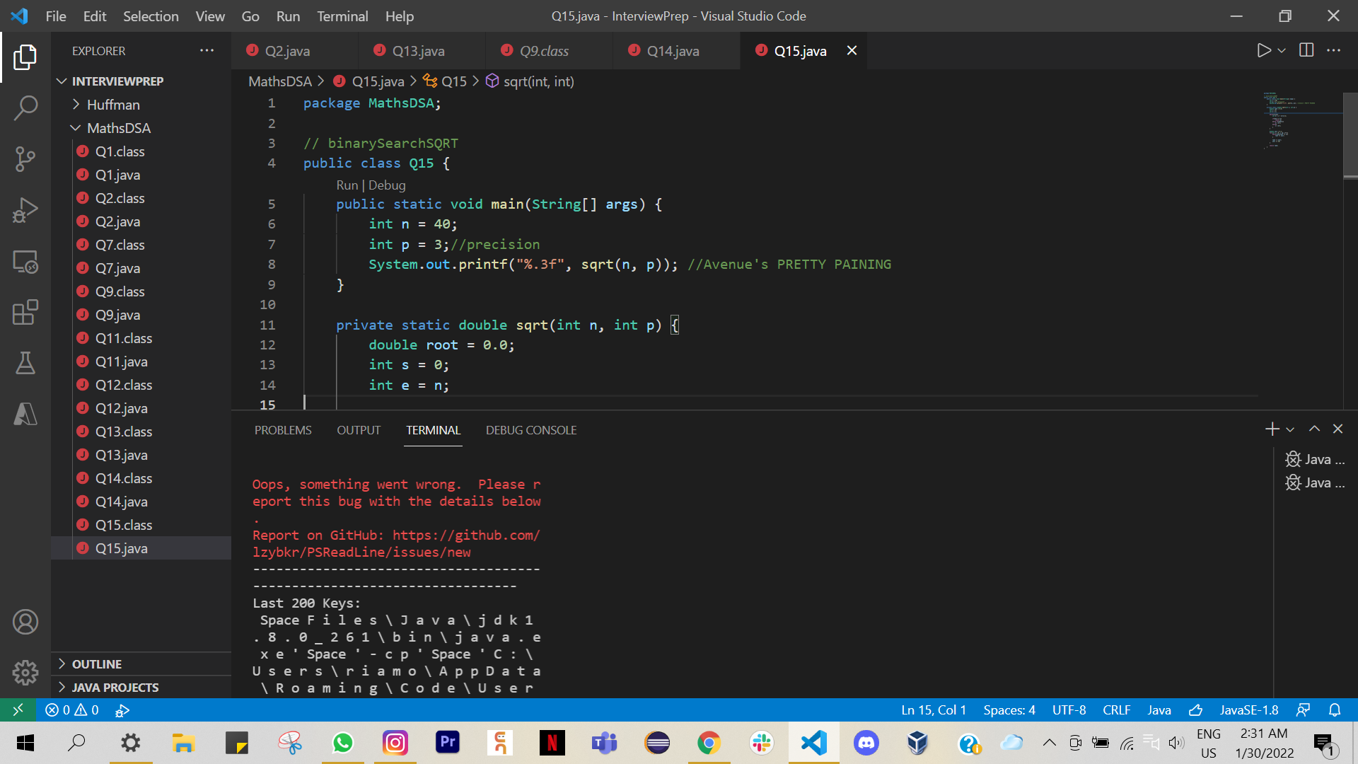 Unable to debug · Issue #3191 · PowerShell/PSReadLine · GitHub