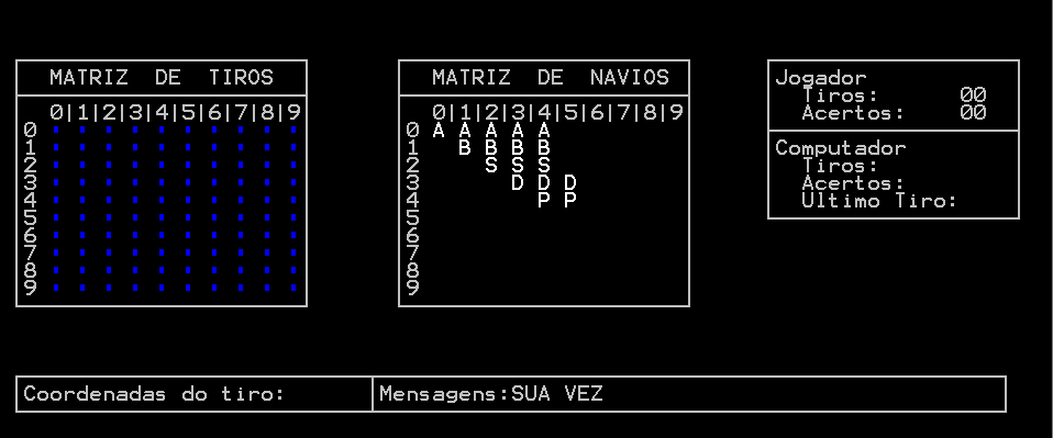 GitHub - SamuelFormigheri/battleship-assembly: Game Battleship ...
