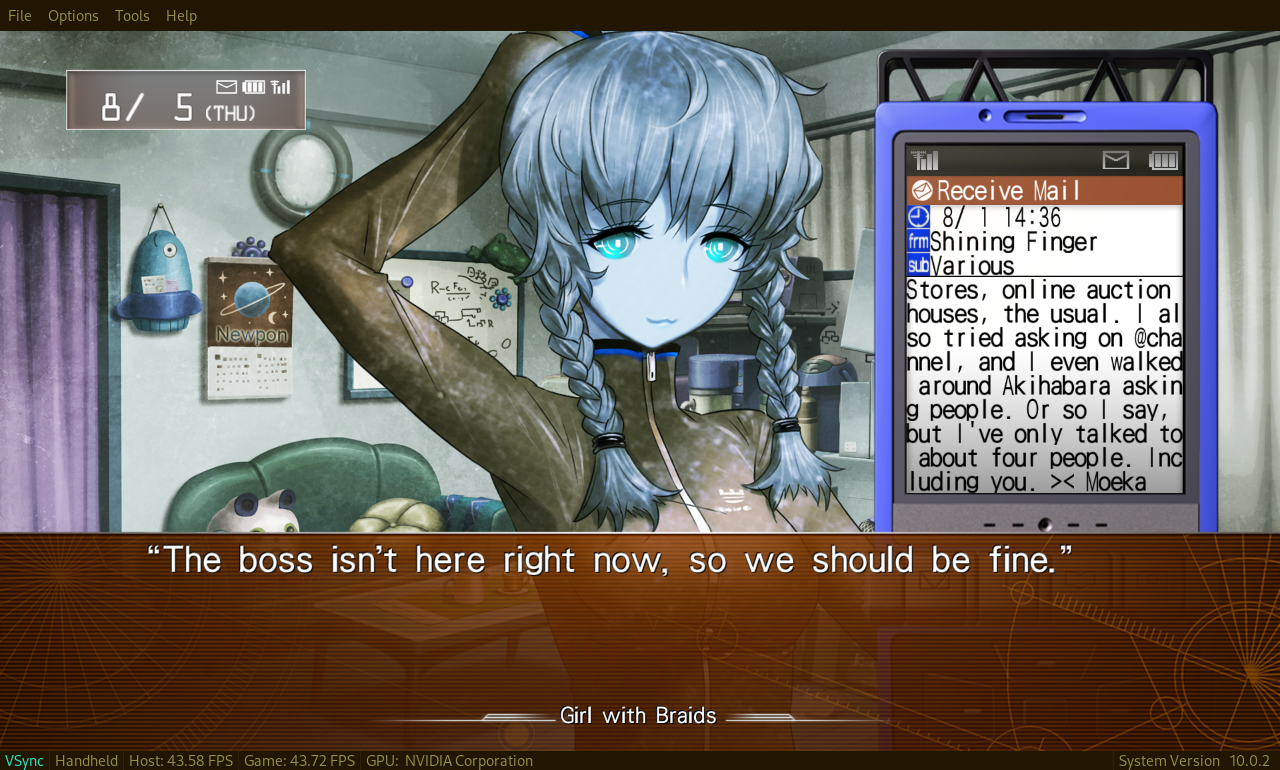 Steins Gate My Darling S Embrace 0100cb400e9bc000 Issue 1722 Ryujinx Ryujinx Games List Github