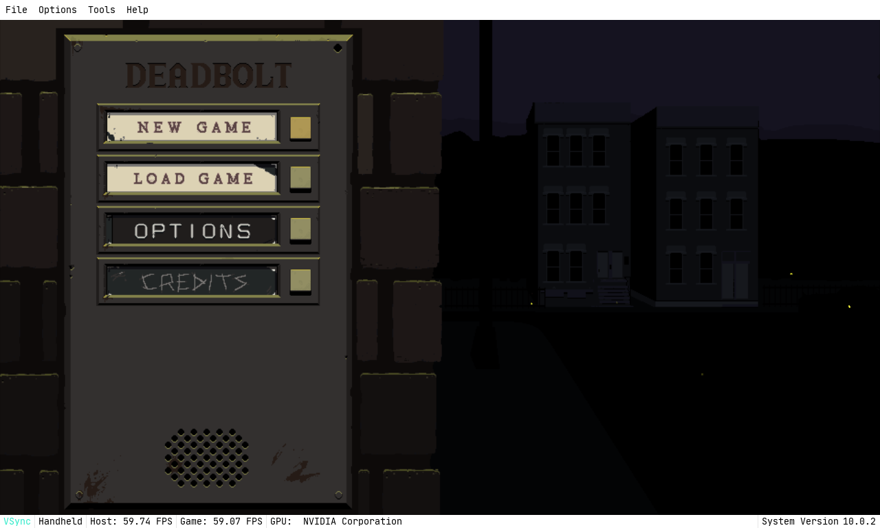 DEADBOLT 01002ED00ACC0000 · Issue 2090 · Ryujinx/RyujinxGamesList