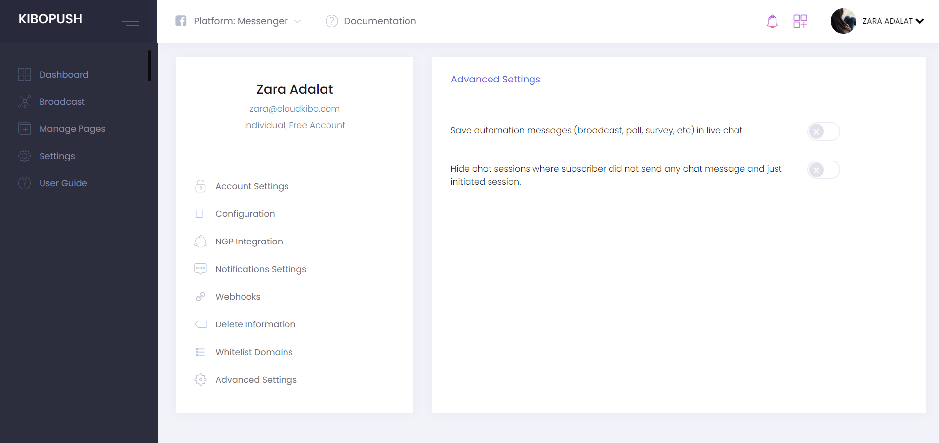 Toggle Button Issue in Advance Settings - KiboLite · Issue #11238 ...