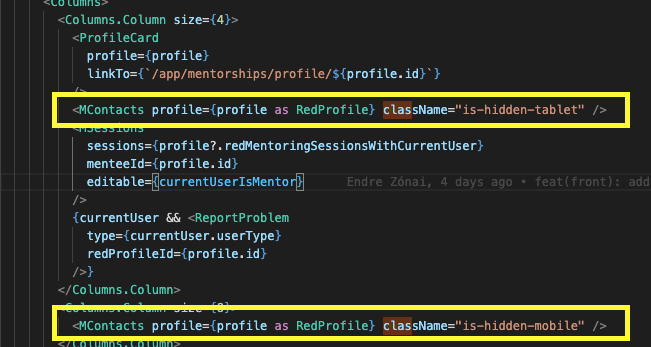 Add conditional rendering based on screen size · Issue #167 · ReDI ...