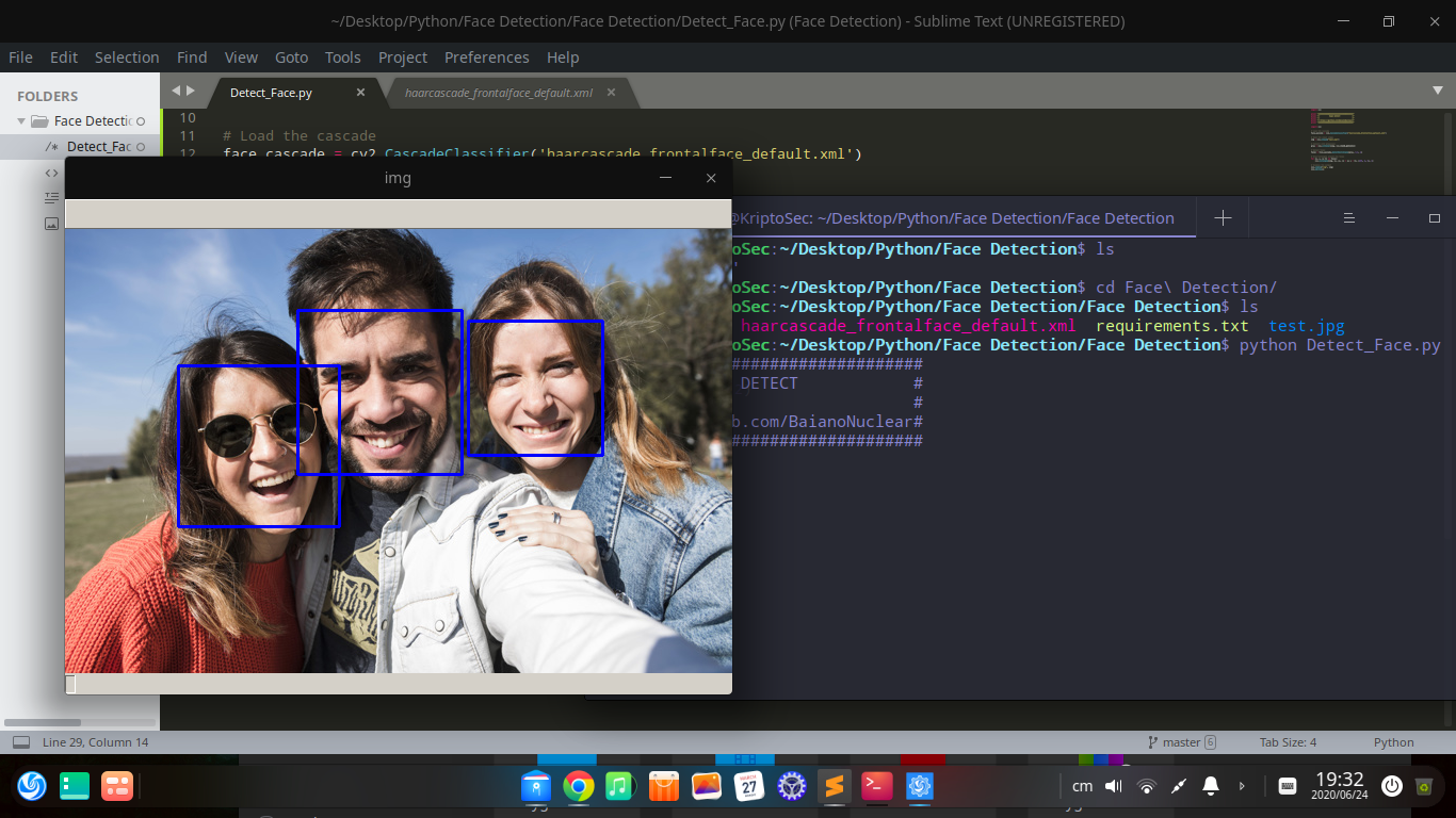 GitHub - Kripto-Sec/DeteccaoDeRosto: Detecção de rosto usando o OpenCV