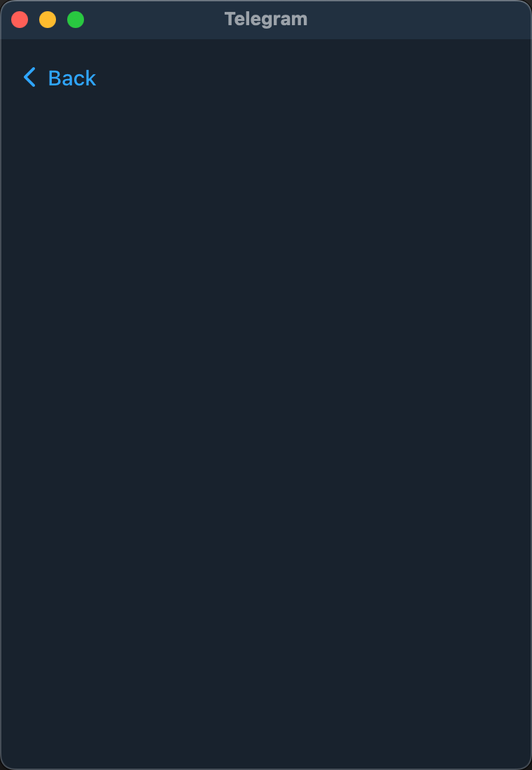 Failed to display the normal UI · Issue #806 · overtake/TelegramSwift ...