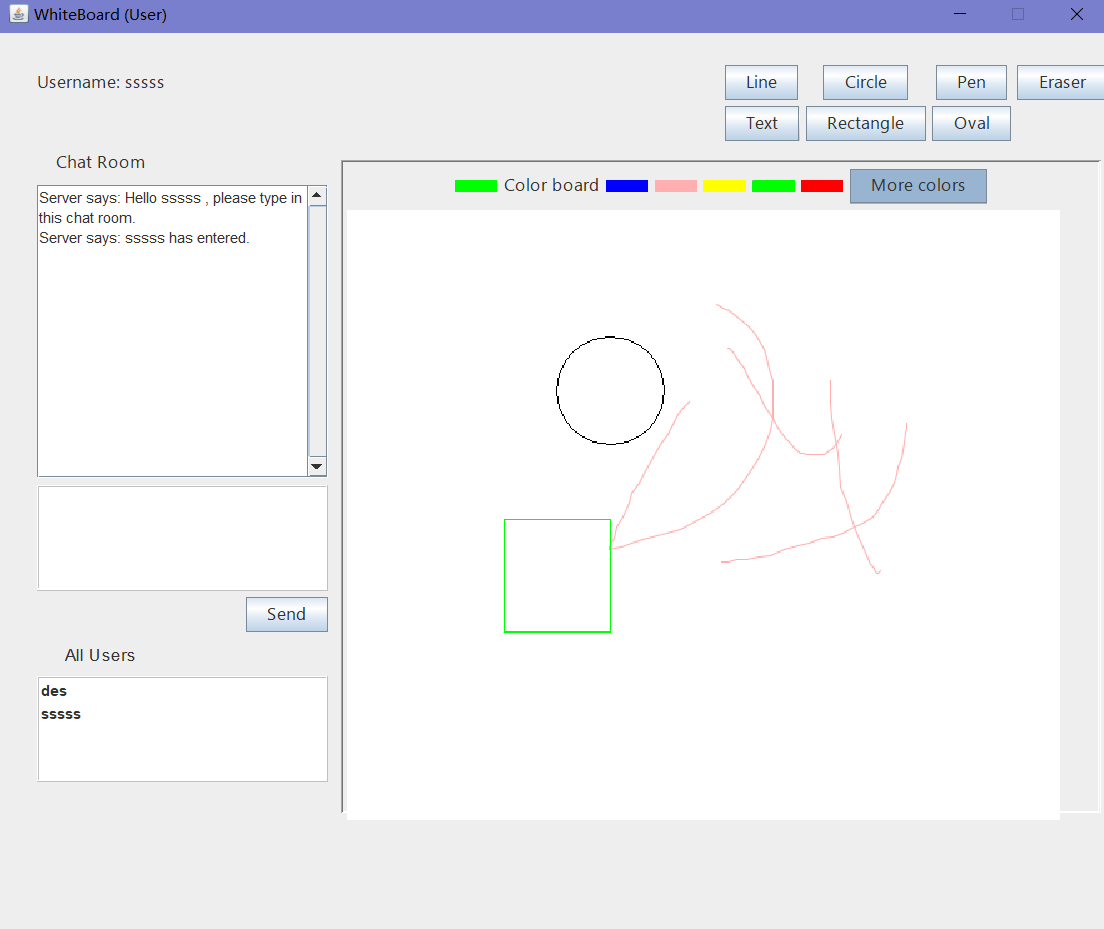 GitHub - Yuqing-muse/Shared-Whiteboard: This project designs and ...