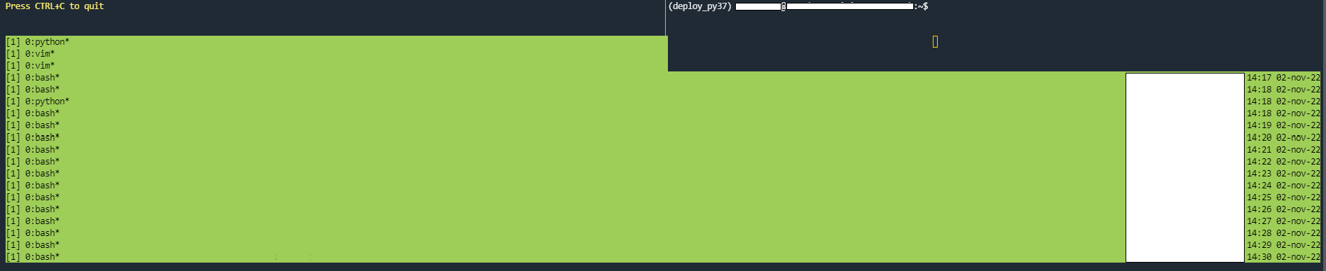 Using tmux in a remote server through ssh causes weird UI issues - new ...