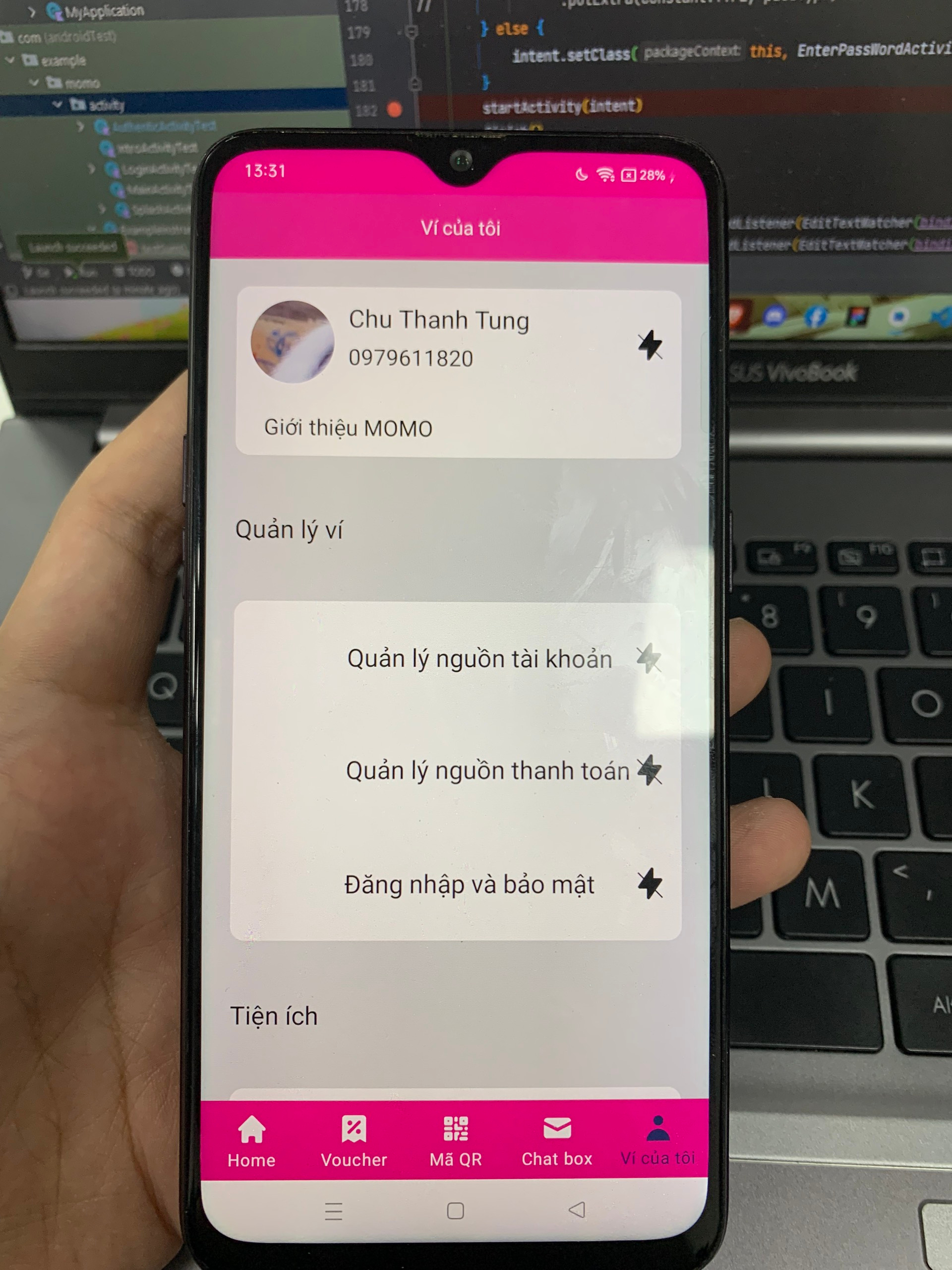 GitHub - dunglongchan/Momo-Clone
