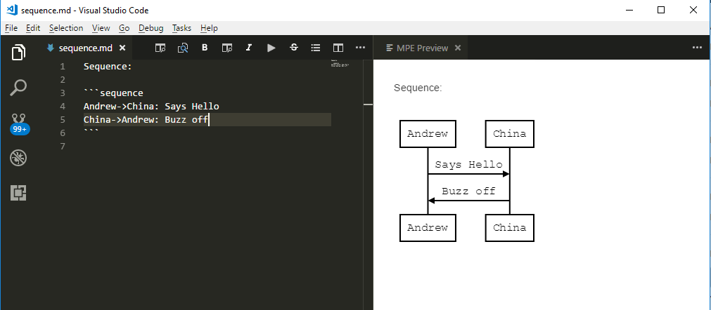 Bug: Diagram preview doesn't work due to EOF? · Issue #1626 · shd101wyy ...