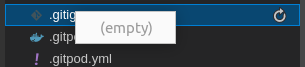 Tree View Widgets with no context menu items show `Empty` item · Issue ...