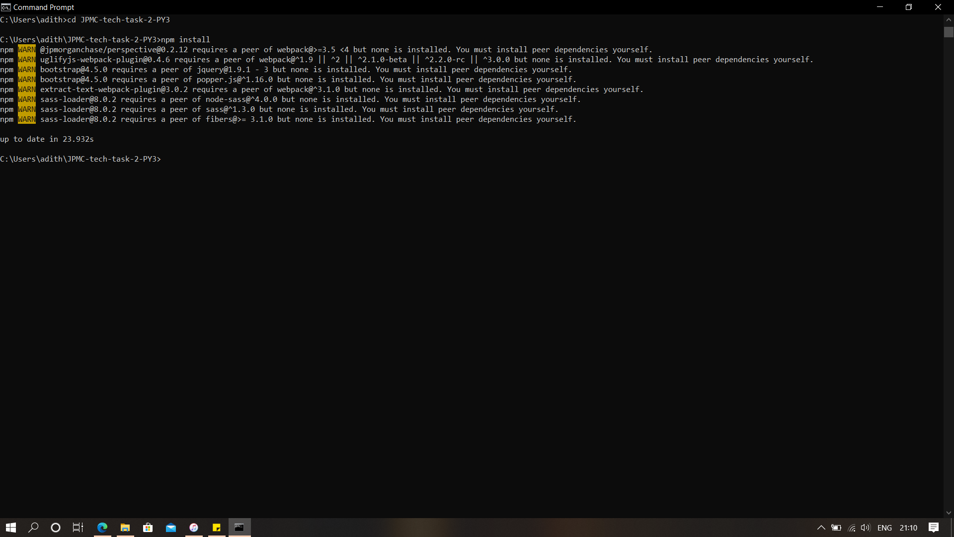 Error in npm install!!!, after trying methods to rectify · Issue #260 ...