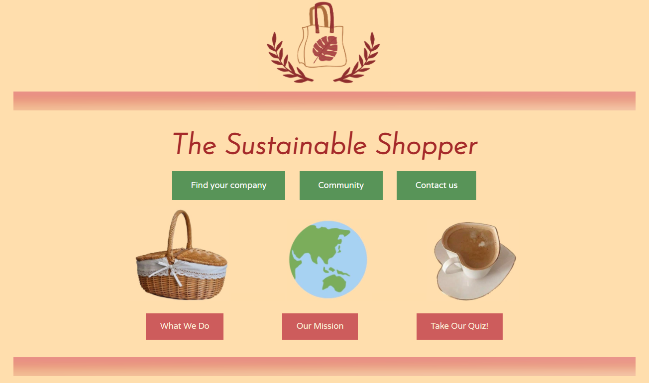 The Sustainable Shopper Website