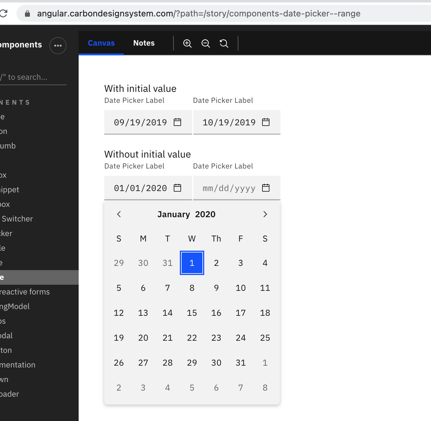 Carbon date picker tab sequence problem · Issue #1794 · carbon-design ...