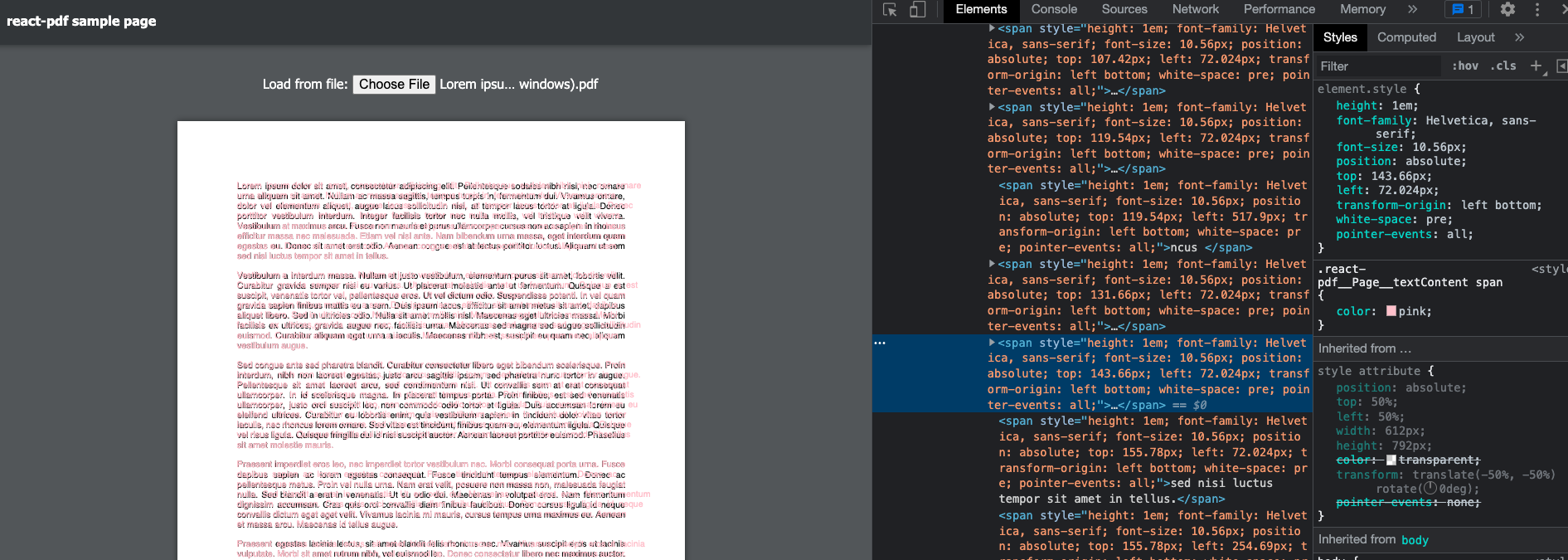 Text Laxer is not positioning correctly when using Microsoft encoding ...