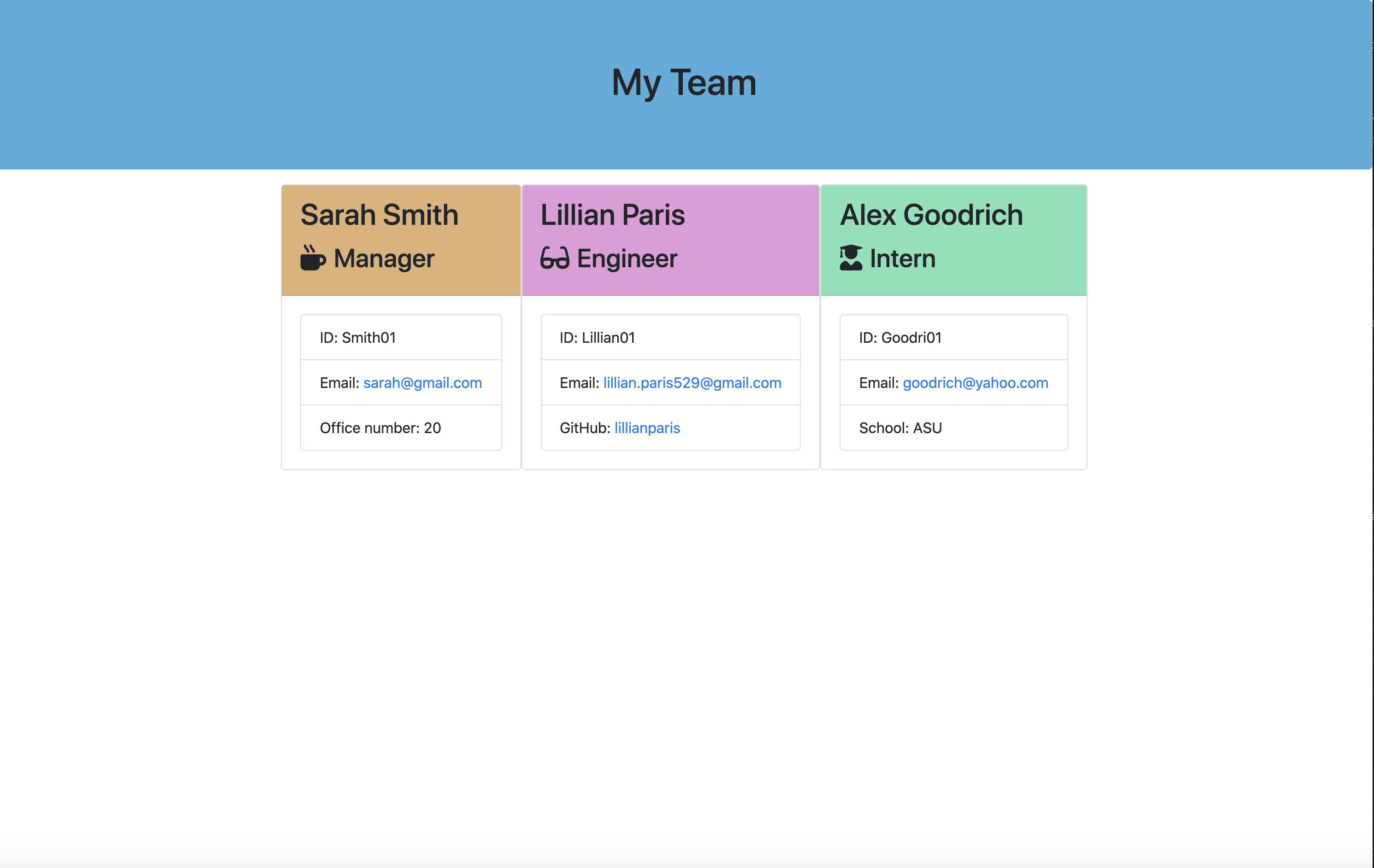 GitHub - lillianparis/template_engine: Building a Node CLI. This ...