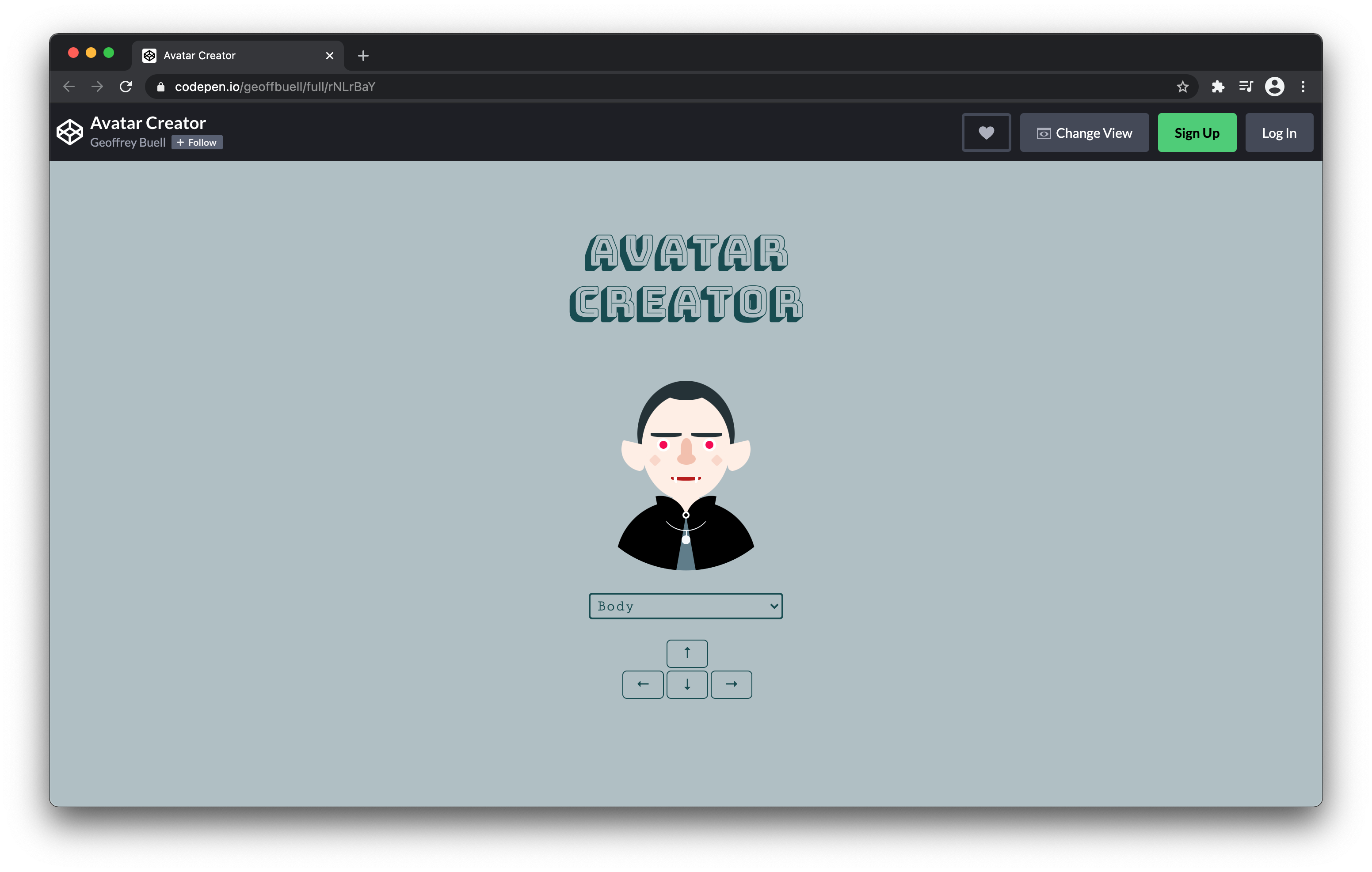 GitHub - geoff-buell/avatar-creator: Create your avatar. Provides up to ...