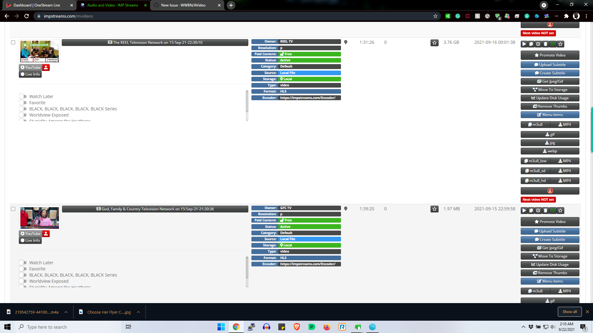 Not reducing the video size · Issue #5730 · WWBN/AVideo · GitHub